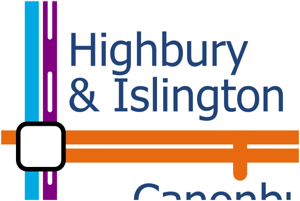 London Layout map of Highbury and Islington station